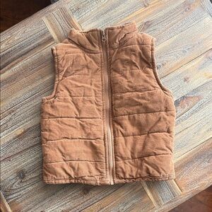 Carter's Brown Quilted Vest for Kids